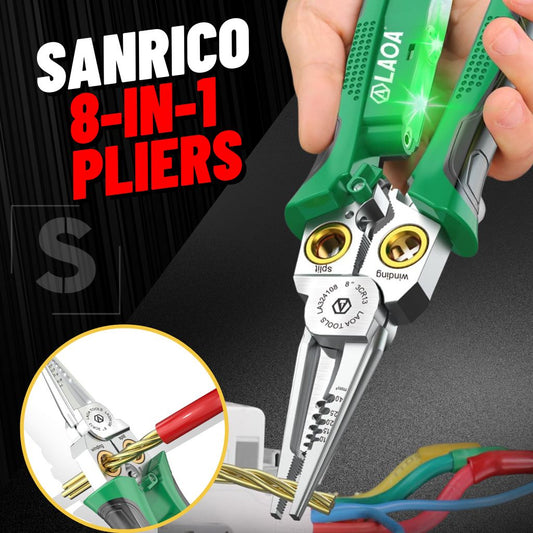 SANRICO 8-in-1 Pliers
