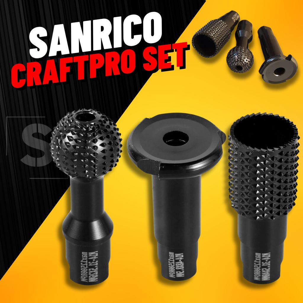 SANRICO CraftPro 3 in 1 Burr Set SANRICO DEALS sanrico-craftpro-3-in-1-burr-set-sanrico-deals