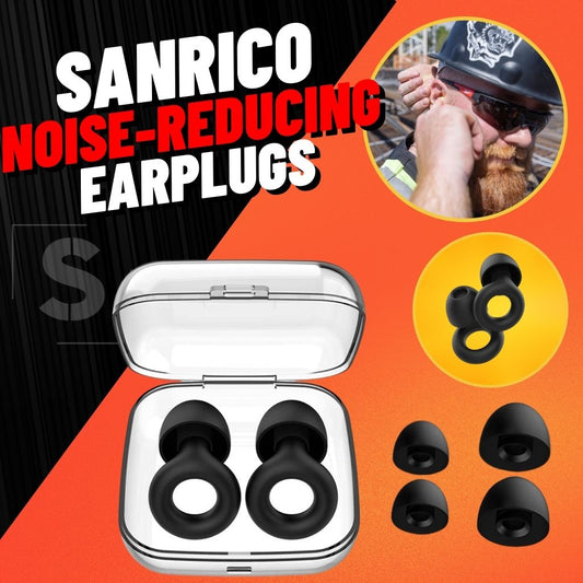 SANRICO Noise-Reducing Earplugs (Pro Grade)