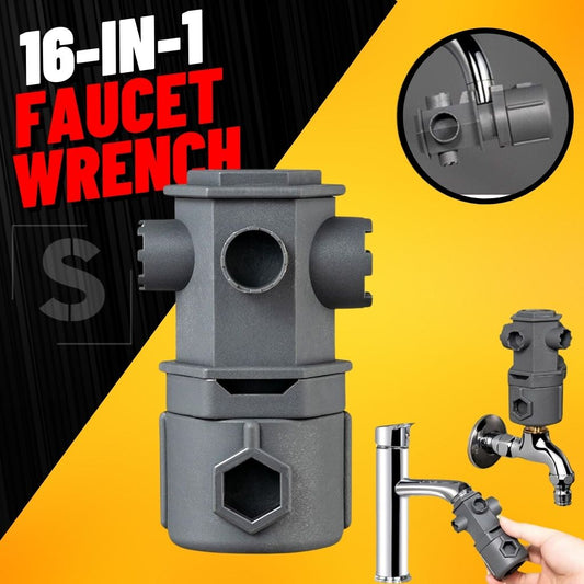 SANRICO 16-in-1 Faucet Wrench Tool