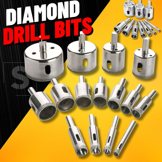 SANRICO Diamond Drill Bit Set (15 Pcs)