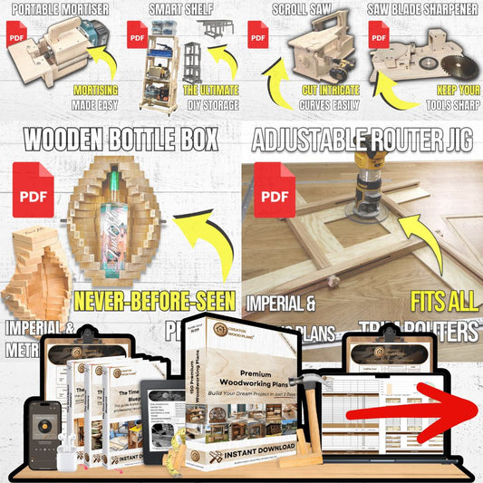 SANRICO™ XXL Woodworking Projects