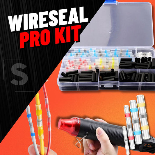 WireSeal Pro Kit (1,000 Pcs) with Hot Air Gun