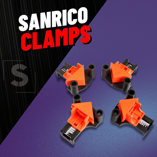 Woodworking Clamps Set (16 pcs)