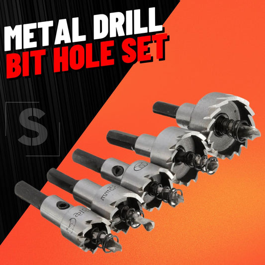 Drill Bit Hole Set for Metal (5 pcs)