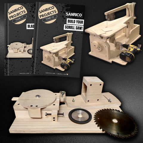 SANRICO™ XL Woodworking Projects