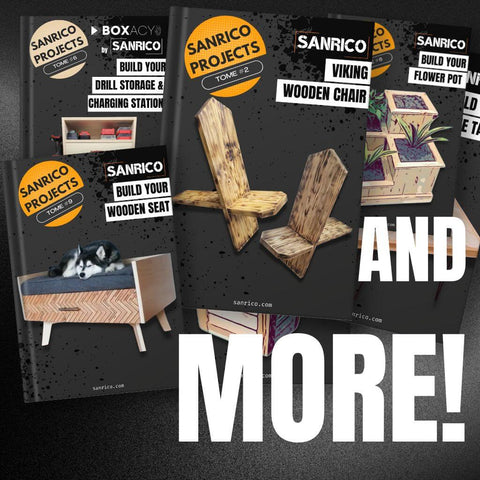 SANRICO™ XL Woodworking Projects