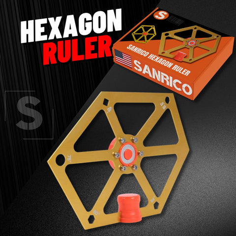 SANRICO™ Hexagon Angle Ruler