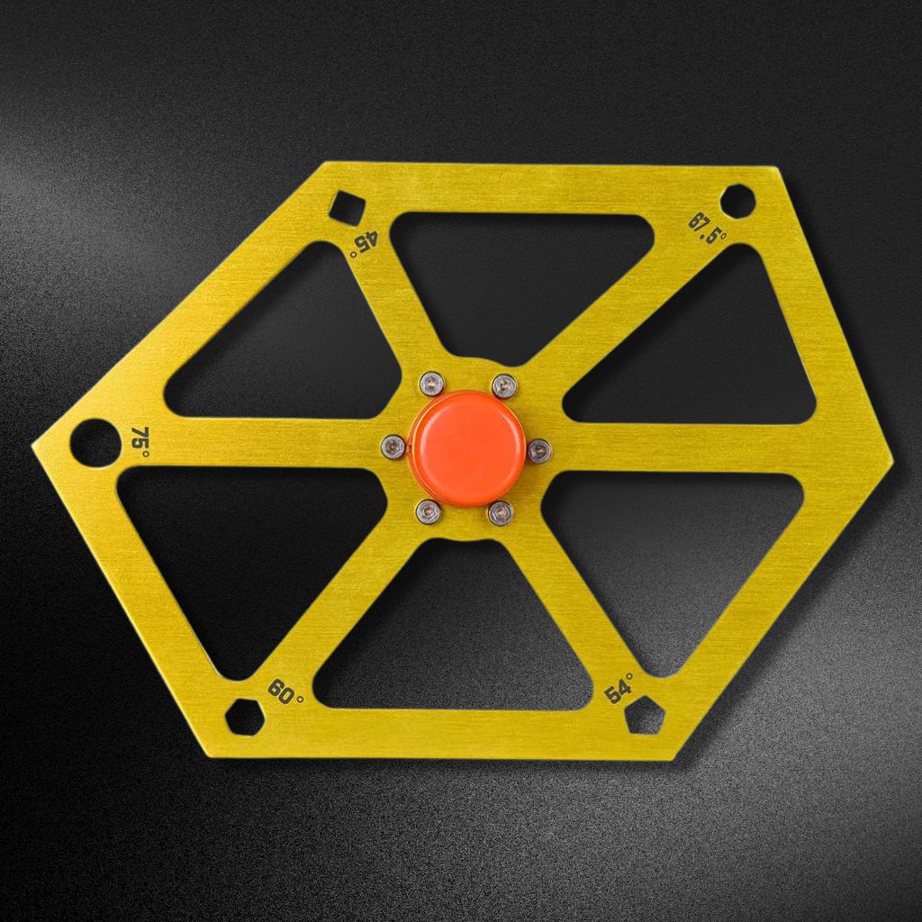 Hexagonal Ruler SANRICO™ Hexagon Angle Ruler – SANRICO DEALS