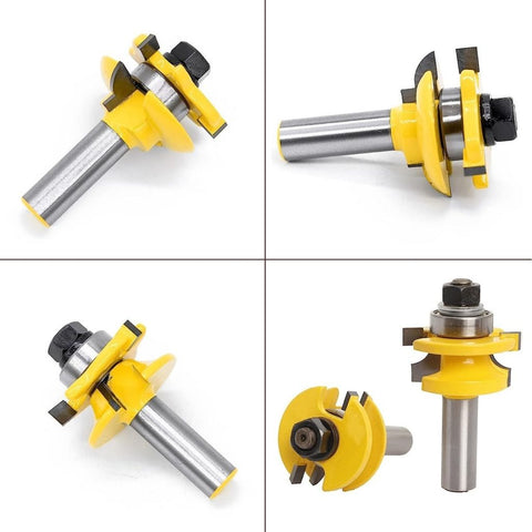 Rail Track Router Bit Rail & Stile Router Bit - 1/2