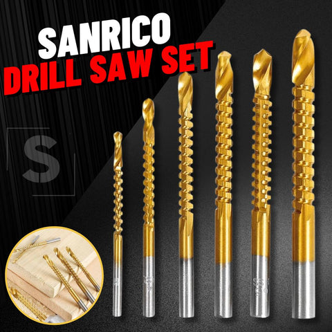 SANRICO Drill Saw Set (6 Pcs)