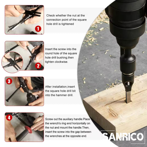 EasySquare™ Adapter for Hammer Drill