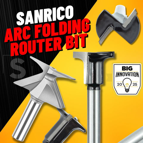 Arc Folding Router Bit