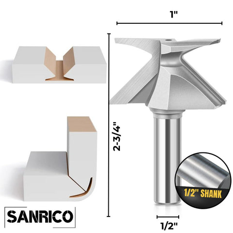 Arc Folding Router Bit