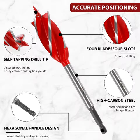 SANRICO Auger Bit Set (8 Pcs)