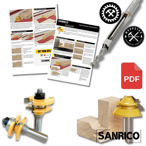 SANRICO Advanced Woodworking Set