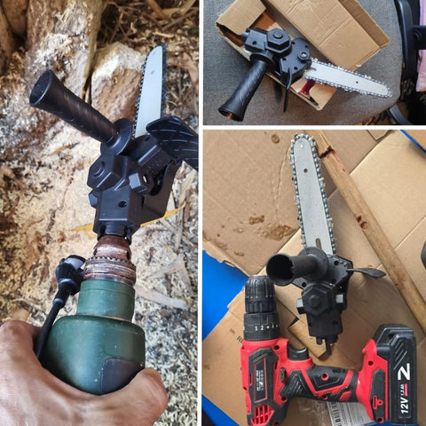 SANRICO Chainsaw Drill Attachment