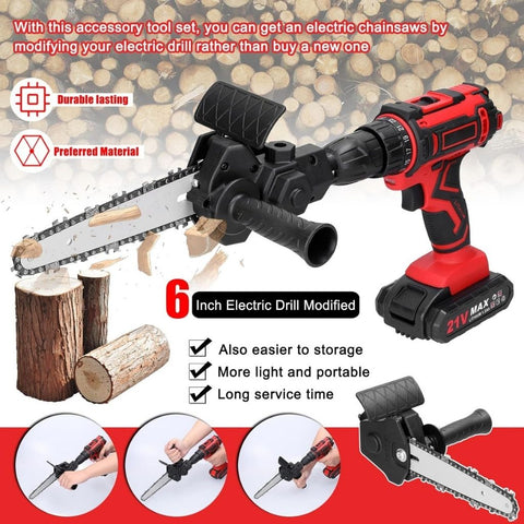 SANRICO Chainsaw Drill Attachment
