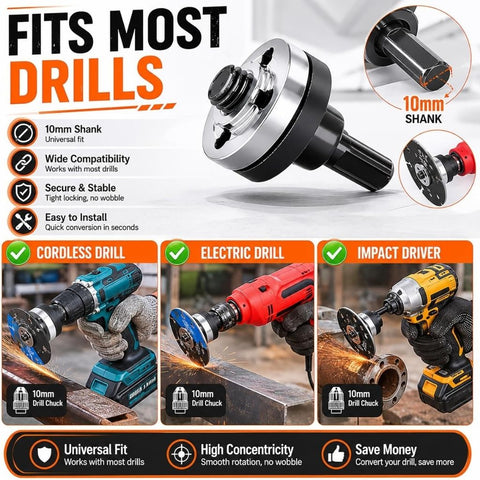 SANRICO Chuck-to-Grinder Kit