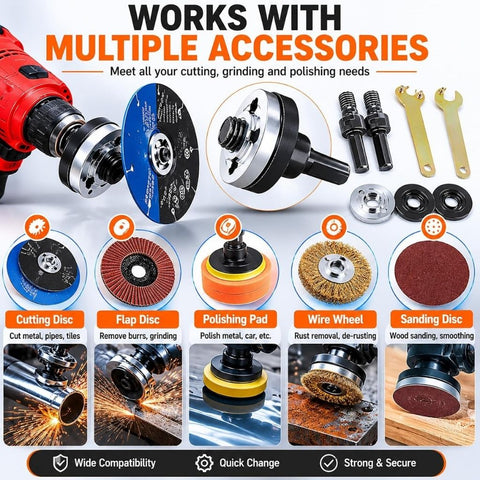 SANRICO Chuck-to-Grinder Kit