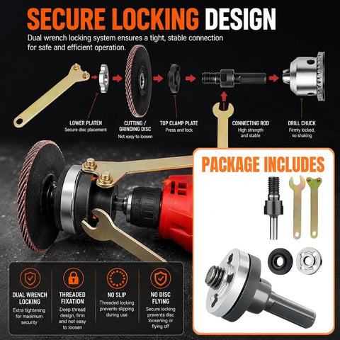 SANRICO Chuck-to-Grinder Kit