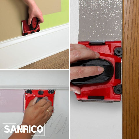 SANRICO CleanEdge Paint Tool + 10 Pads