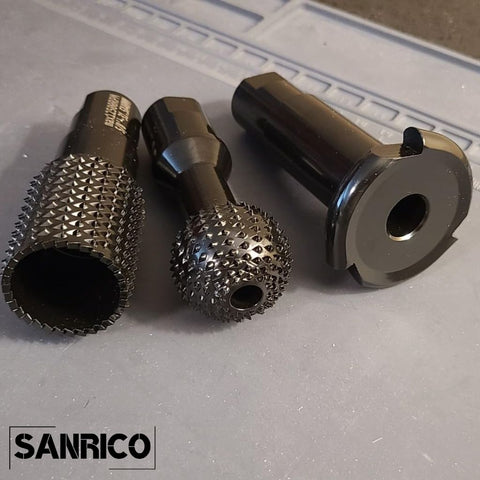 SANRICO CraftPro 3-in-1 Burr Set