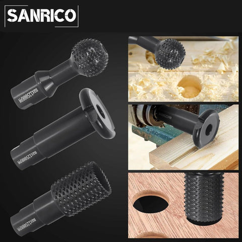 SANRICO CraftPro 3-in-1 Burr Set