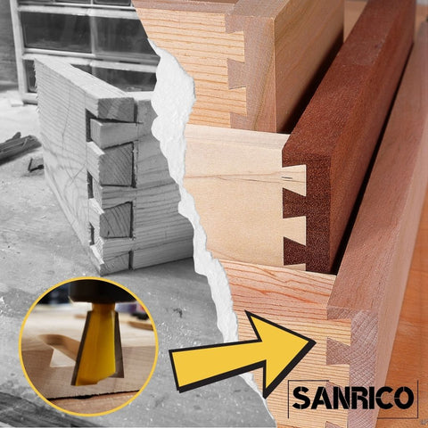 Dovetail Router Bit Set - 1/2