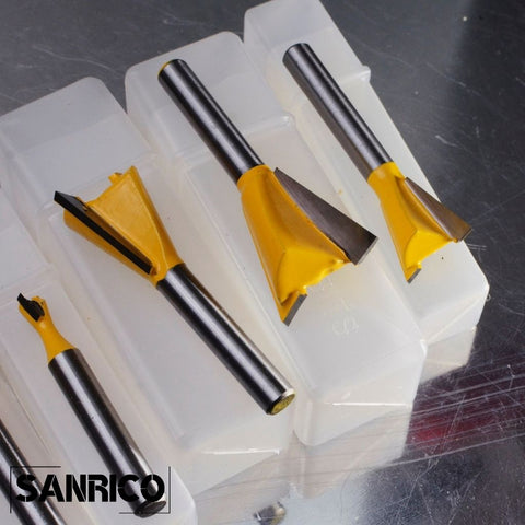 Dovetail Router Bit Set - 1/2