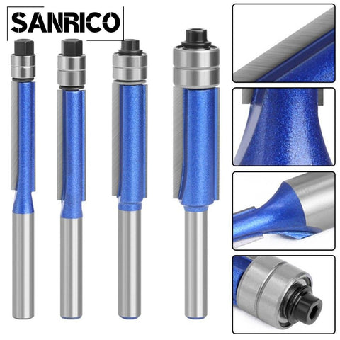 SANRICO Flush Trim Bit Set