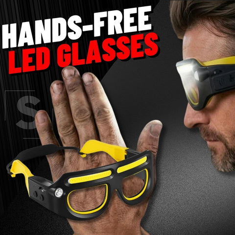 Hands-Free LED Glasses
