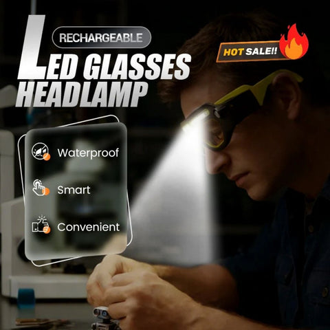 Hands-Free LED Glasses