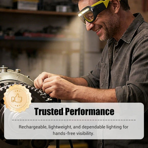 Hands-Free LED Glasses