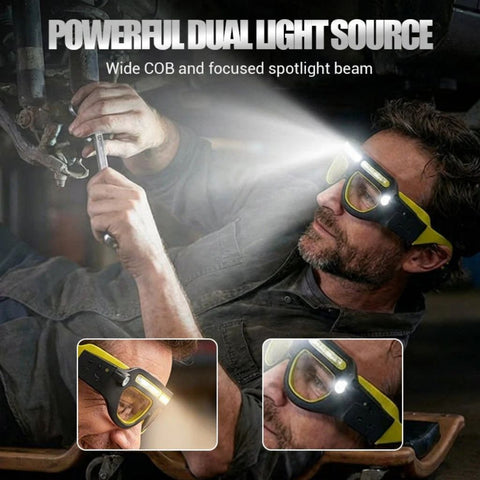 Hands-Free LED Glasses