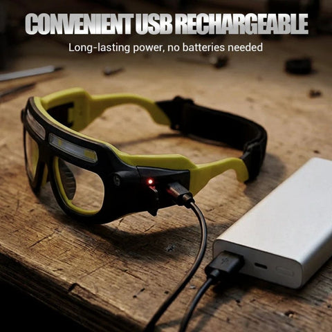 Hands-Free LED Glasses