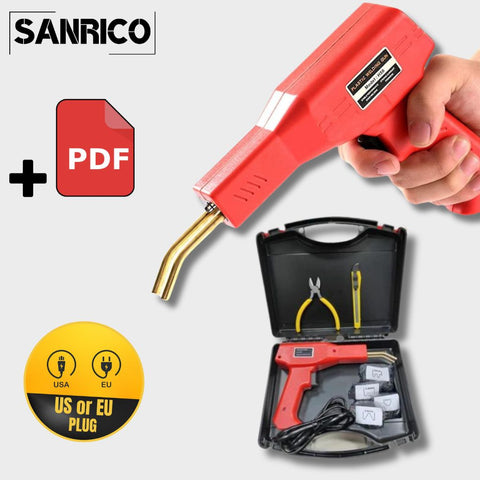 SANRICO Plastic Fixer (w. 400 Staples)