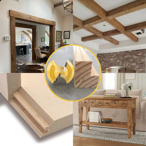 45-degree Lock Miter Router Bit Set