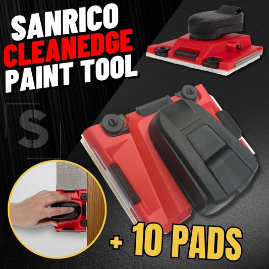 SANRICO CleanEdge Paint Tool + 10 Pads