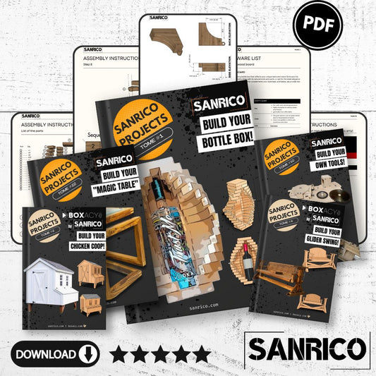 SANRICO™ XL Woodworking Projects