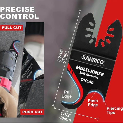 ProHook Oscillating Multi-Tool Blades (5 Pcs)