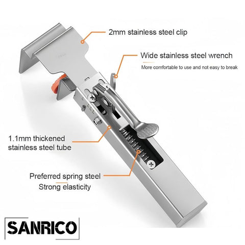 SANRICO QuickGrip Adjustable Drawer Clamps (2 Pcs)