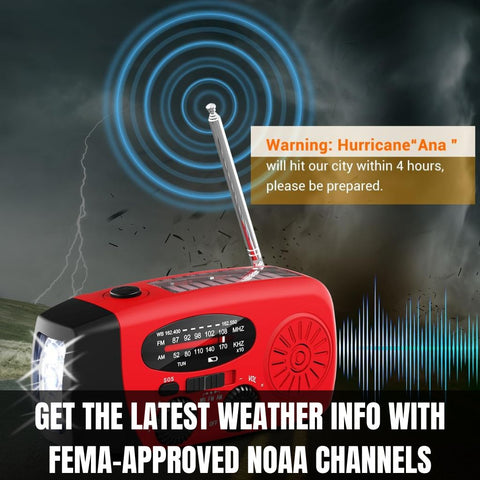 FEMA-Approved Emergency Radio