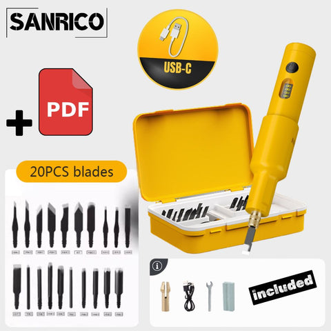 SANRICO SculptPro™ Electric Chisel