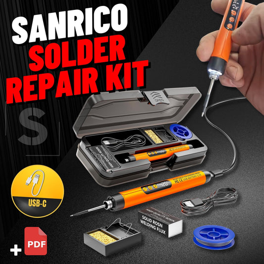 SANRICO Portable Solder Repair Kit
