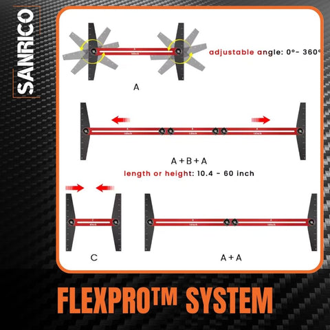 SANRICO Stair Tread & Shelf Gauge