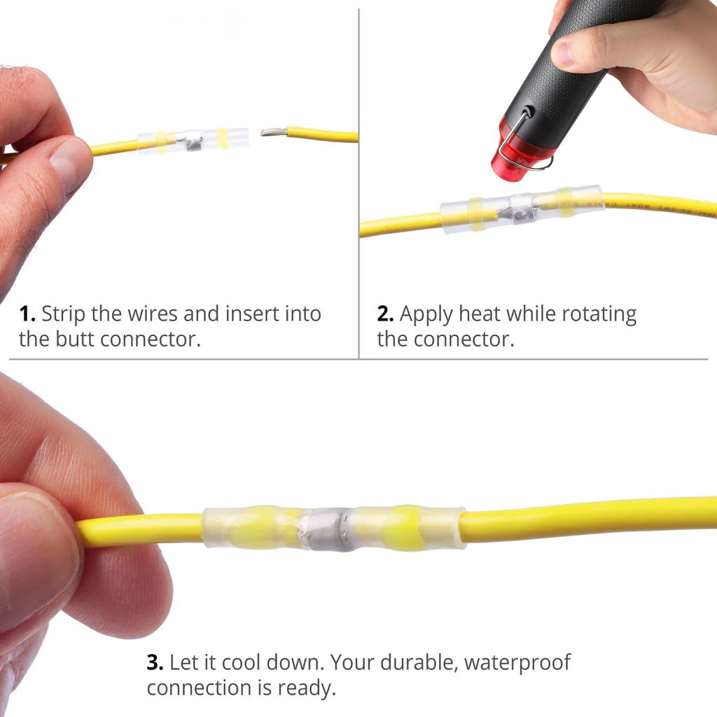 WireSeal Pro Kit (1,000 Pcs) with Hot Air Gun – SANRICO DEALS