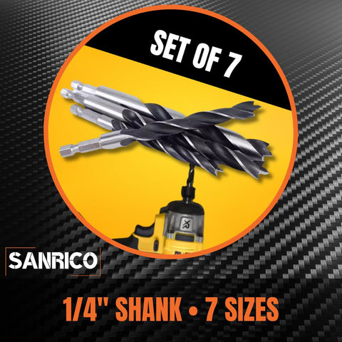 SANRICO Wood Drill Bits