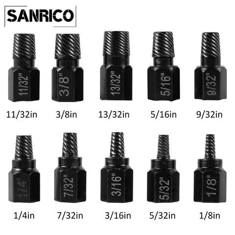 SANRICO XL Xtractor Set (10 Bits)