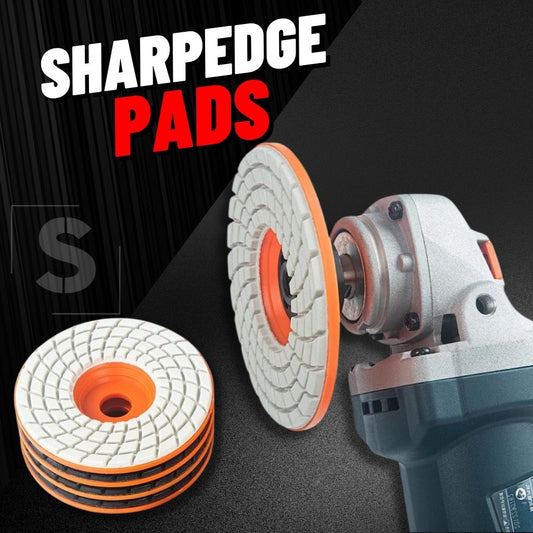 SharpEdge™ Pads (Set of 5 + FREE Adapter)